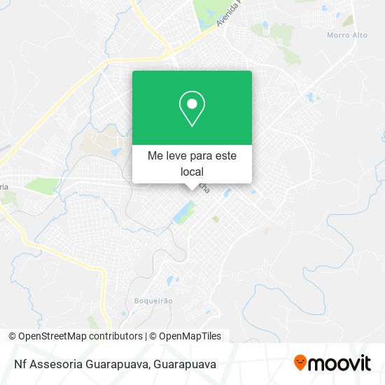 Nf Assesoria Guarapuava mapa