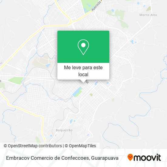 Embracov Comercio de Confeccoes mapa