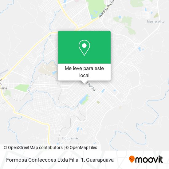 Formosa Confeccoes Ltda Filial 1 mapa