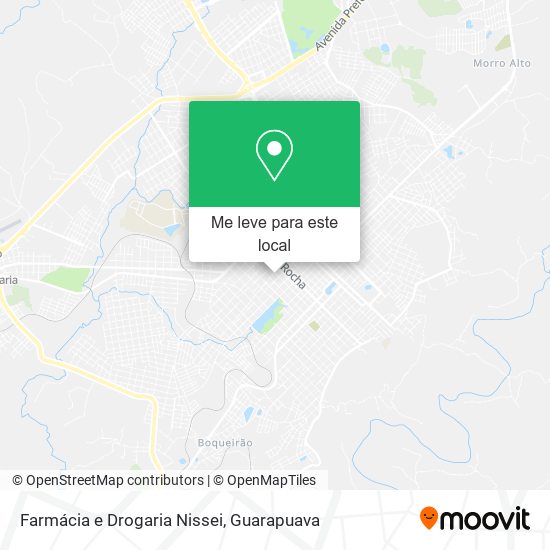 Farmácia e Drogaria Nissei mapa