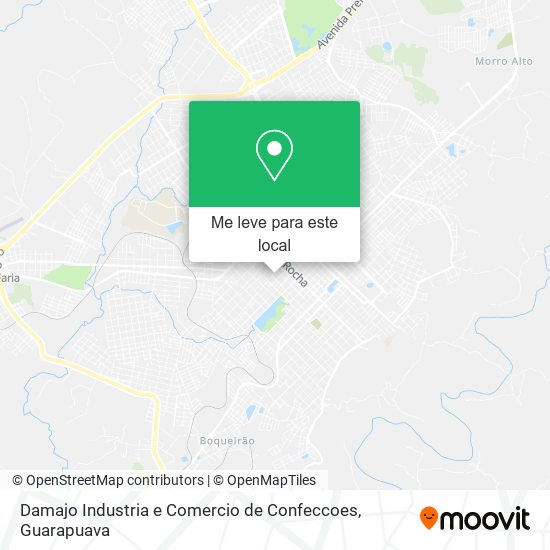 Damajo Industria e Comercio de Confeccoes mapa