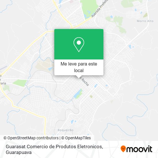 Guarasat Comercio de Produtos Eletronicos mapa