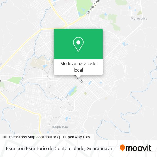 Escricon Escritório de Contabilidade mapa