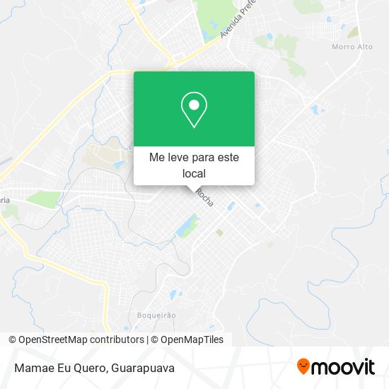 Mamae Eu Quero mapa