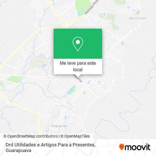 Drd Utilidades e Artigos Para a Presentes mapa