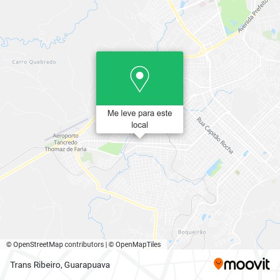 Trans Ribeiro mapa