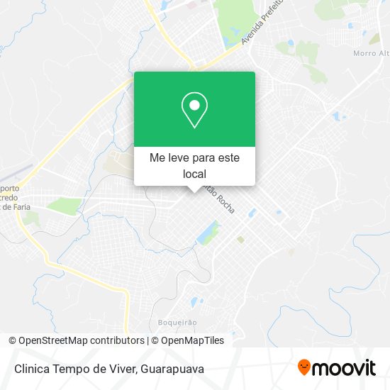 Clinica Tempo de Viver mapa