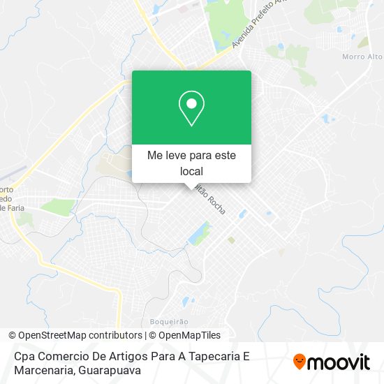 Cpa Comercio De Artigos Para A Tapecaria E Marcenaria mapa