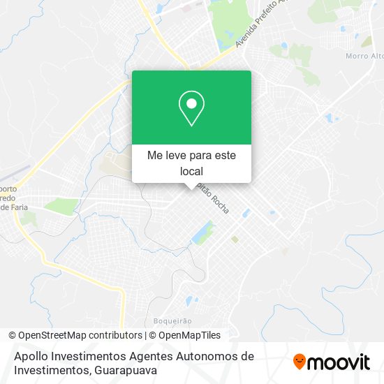 Apollo Investimentos Agentes Autonomos de Investimentos mapa