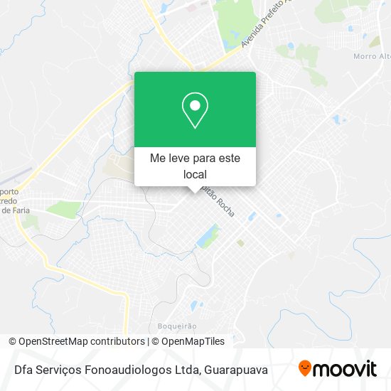 Dfa Serviços Fonoaudiologos Ltda mapa