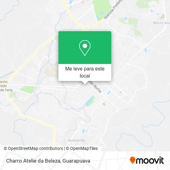 Charro Atelie da Beleza mapa
