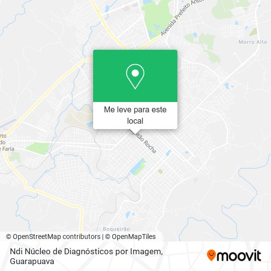 Ndi Núcleo de Diagnósticos por Imagem mapa