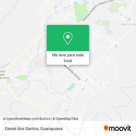 Daniel dos Santos mapa