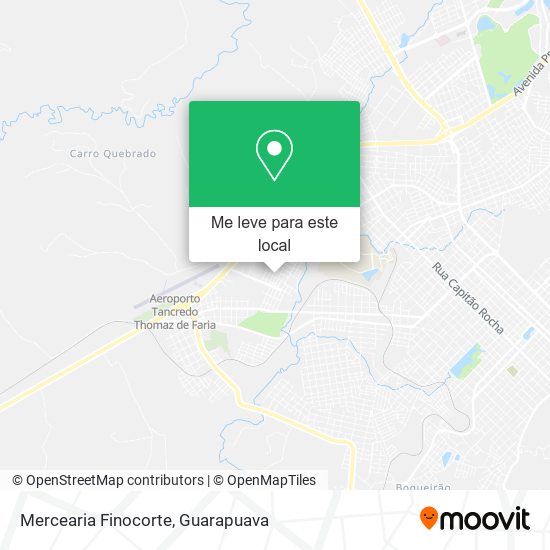 Mercearia Finocorte mapa