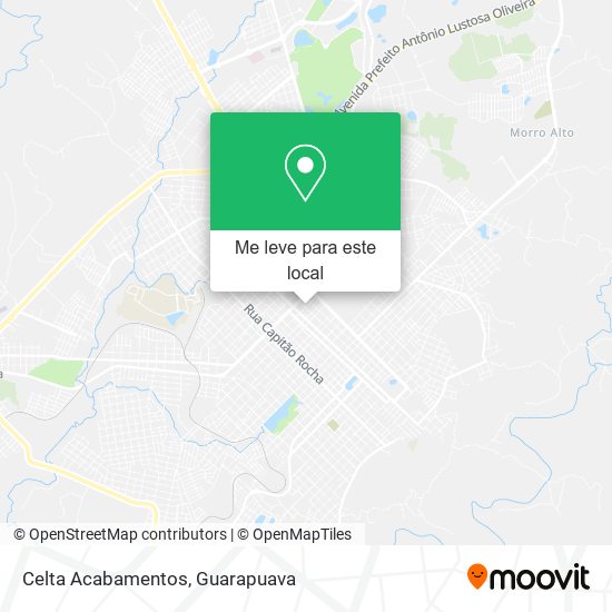 Celta Acabamentos mapa