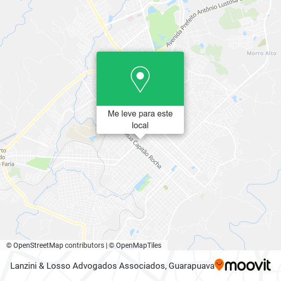 Lanzini & Losso Advogados Associados mapa