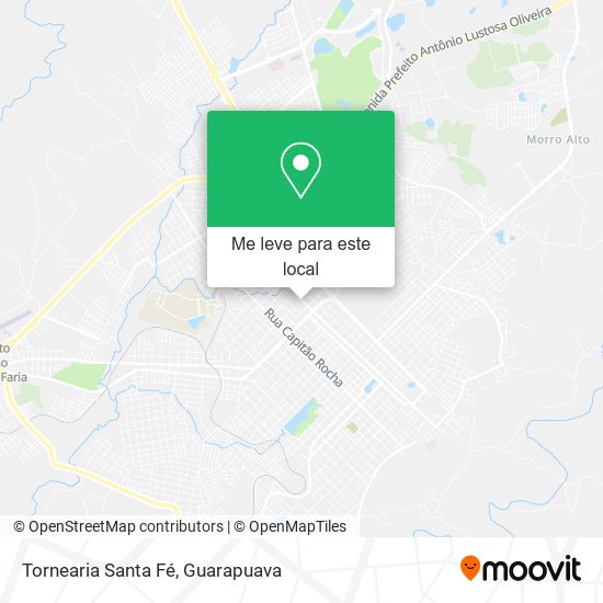 Tornearia Santa Fé mapa