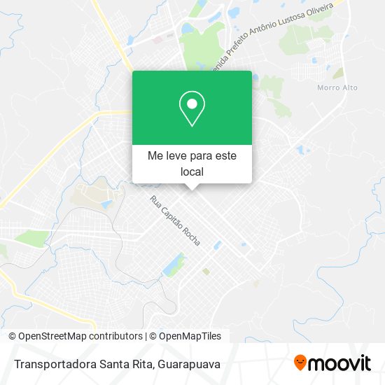 Transportadora Santa Rita mapa