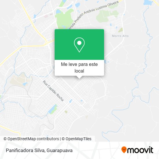 Panificadora Silva mapa
