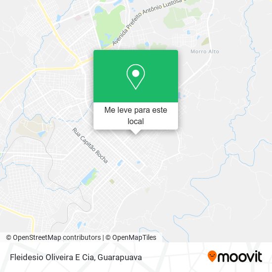 Fleidesio Oliveira E Cia mapa