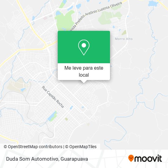 Duda Som Automotivo mapa