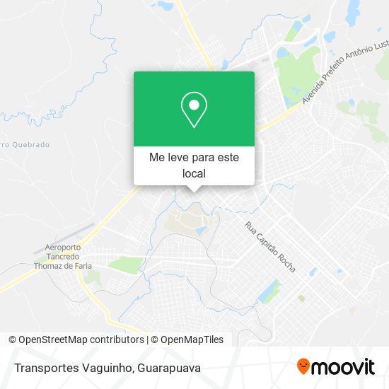 Transportes Vaguinho mapa