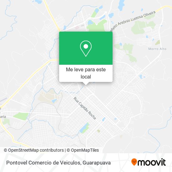 Pontovel Comercio de Veiculos mapa