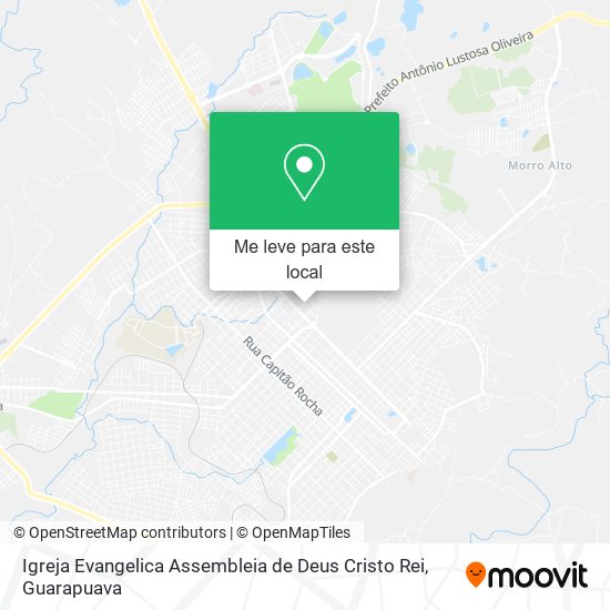 Igreja Evangelica Assembleia de Deus Cristo Rei mapa