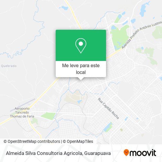 Almeida Silva Consultoria Agricola mapa