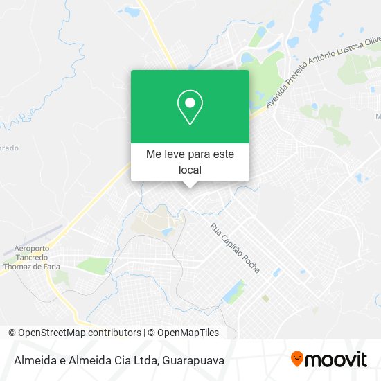 Almeida e Almeida Cia Ltda mapa