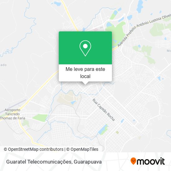 Guaratel Telecomunicações mapa