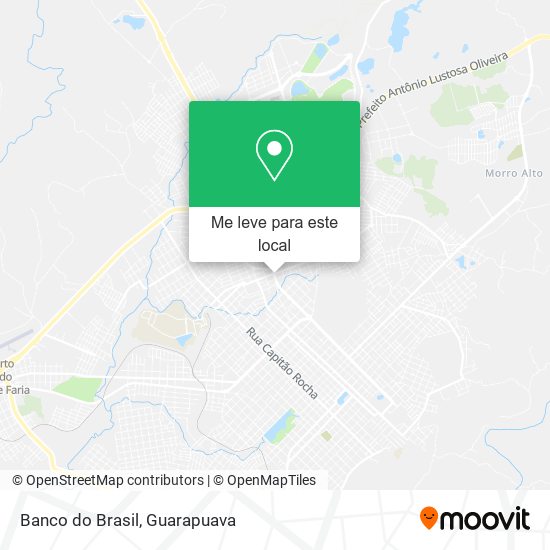 Banco do Brasil mapa