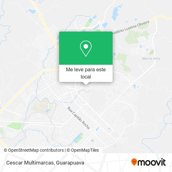 Cescar Multimarcas mapa