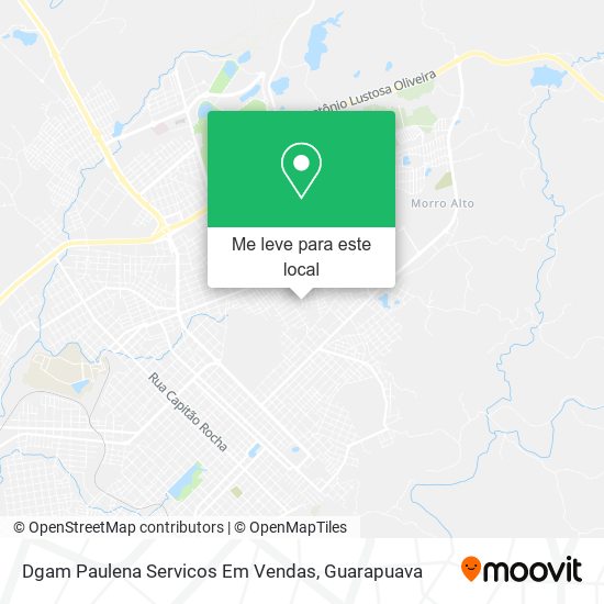 Dgam Paulena Servicos Em Vendas mapa