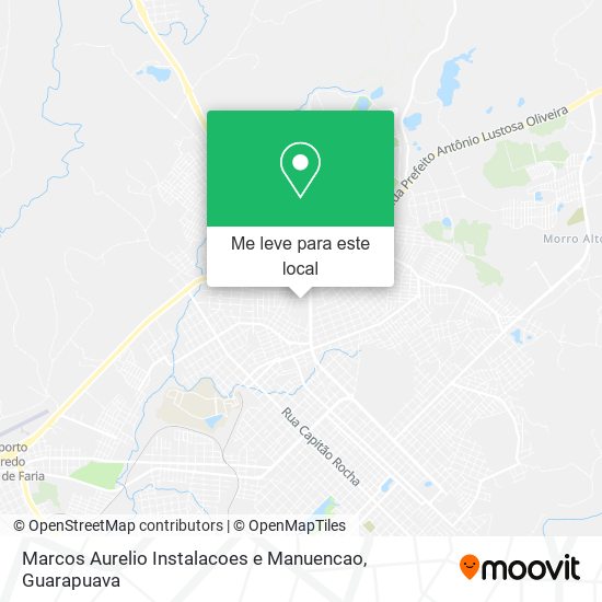 Marcos Aurelio Instalacoes e Manuencao mapa