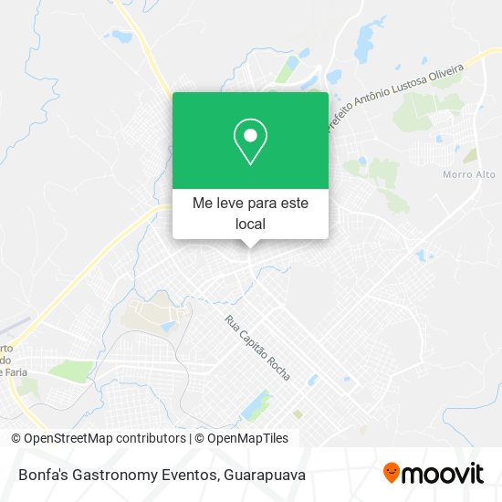 Bonfa's Gastronomy Eventos mapa