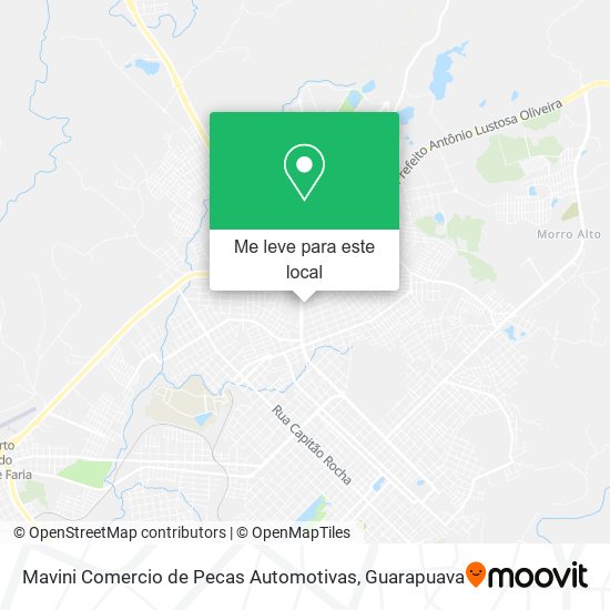 Mavini Comercio de Pecas Automotivas mapa