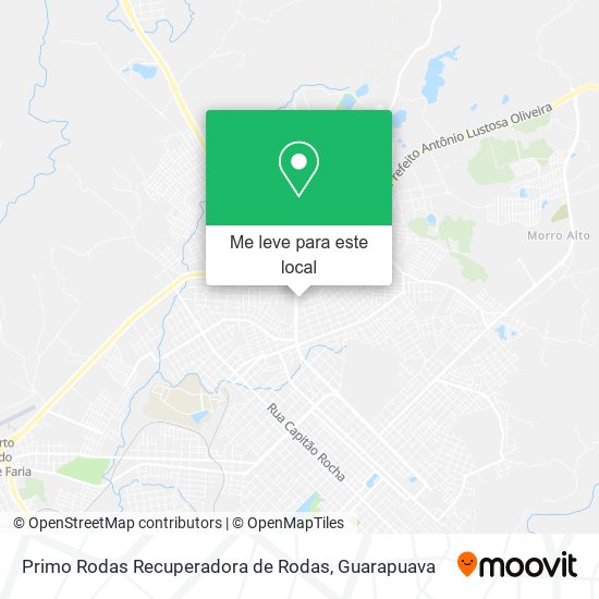 Primo Rodas Recuperadora de Rodas mapa