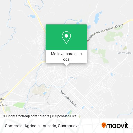 Comercial Agricola Louzada mapa