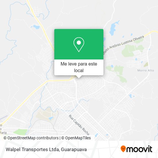 Walpel Transportes Ltda mapa