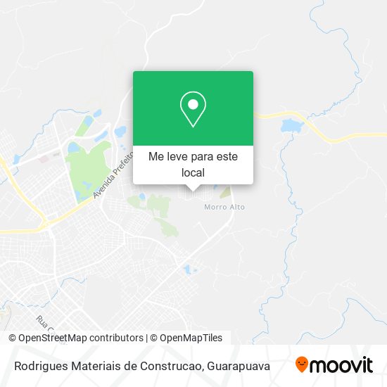 Rodrigues Materiais de Construcao mapa