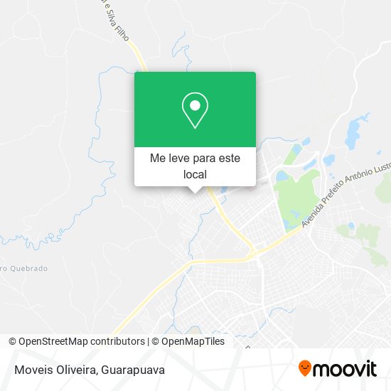 Moveis Oliveira mapa