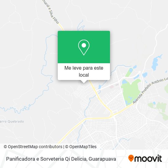 Panificadora e Sorveteria Qi Delicia mapa