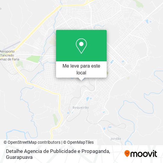 Detalhe Agencia de Publicidade e Propaganda mapa