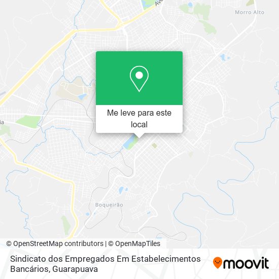 Sindicato dos Empregados Em Estabelecimentos Bancários mapa