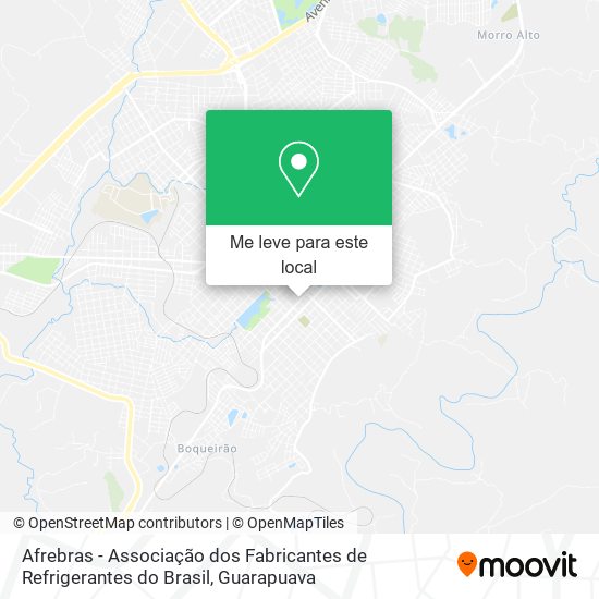 Afrebras - Associação dos Fabricantes de Refrigerantes do Brasil mapa