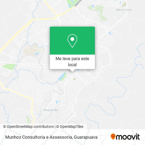 Munhoz Consultoria e Assessoria mapa