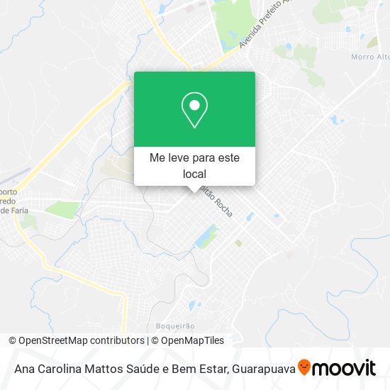 Ana Carolina Mattos Saúde e Bem Estar mapa