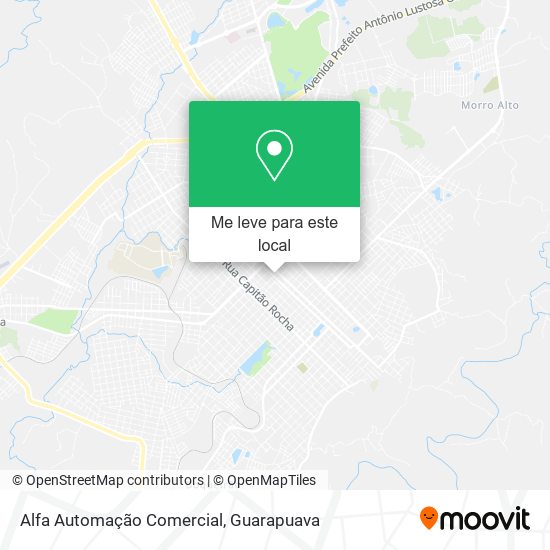 Alfa Automação Comercial mapa