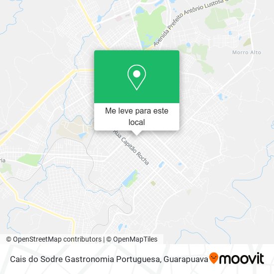 Cais do Sodre Gastronomia Portuguesa mapa